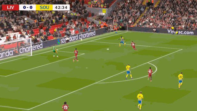 断球后送出 断球后送出